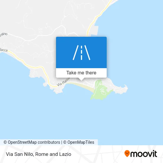 Via San Nilo map