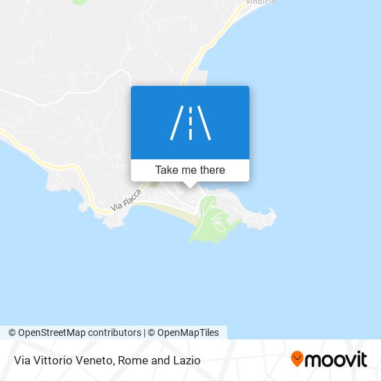 Via Vittorio Veneto map