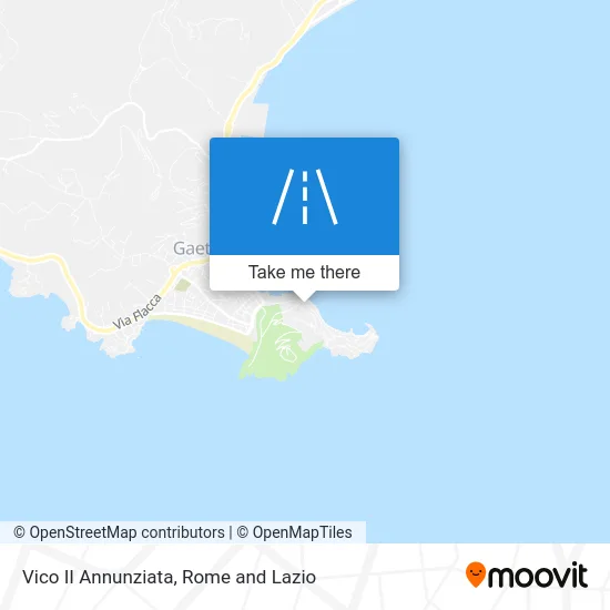 2nd Annunziata Alley map