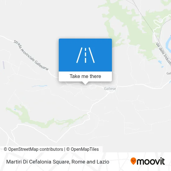 Martiri Di Cefalonia Square map