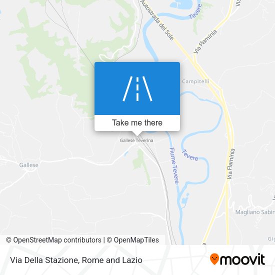 Via Della Stazione map