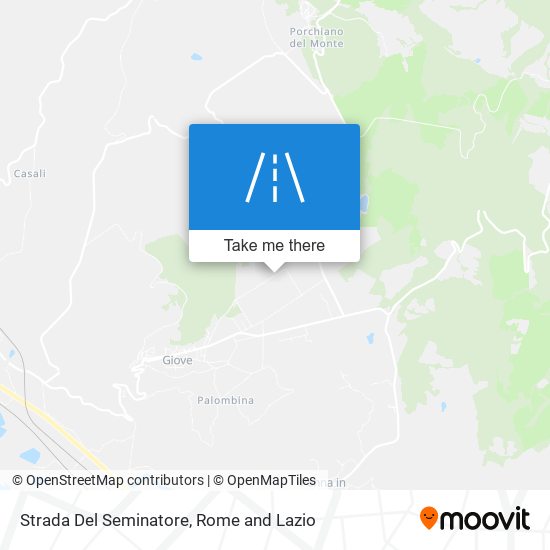 Strada Del Seminatore map