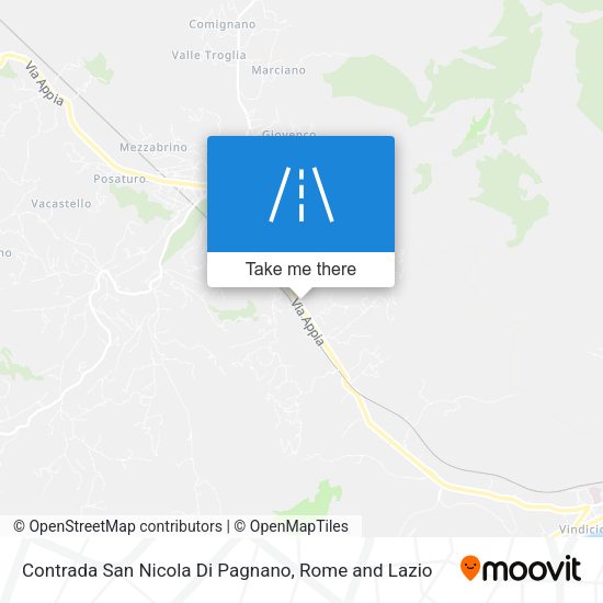 Contrada San Nicola Di Pagnano map