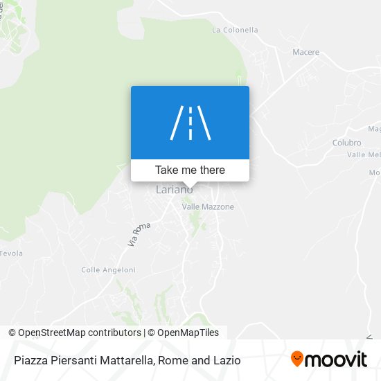 Piazza Piersanti Mattarella map