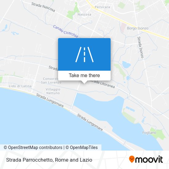 Strada Parrocchetto map