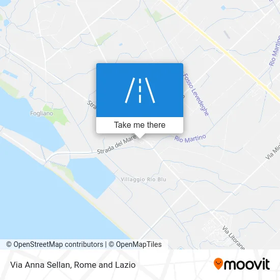 Anna Sellan Street map