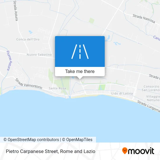 Pietro Carpanese Street map