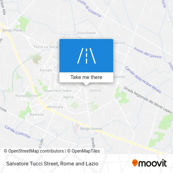 Salvatore Tucci Street map