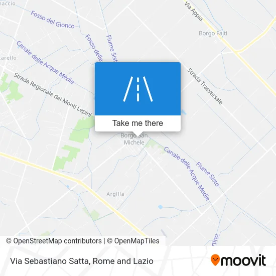 Sebastiano Satta Street map