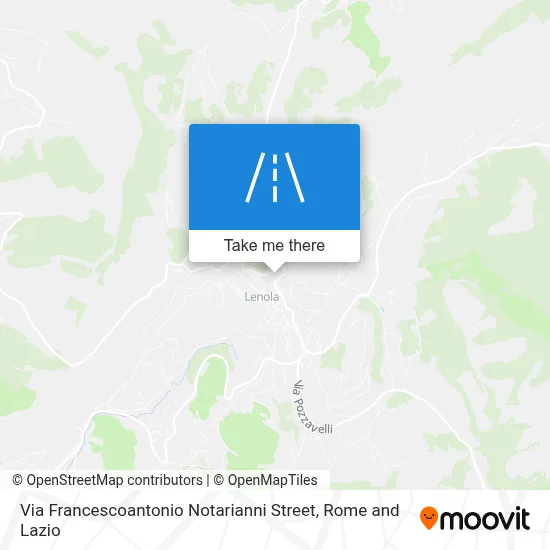 Via Francescoantonio Notarianni Street map