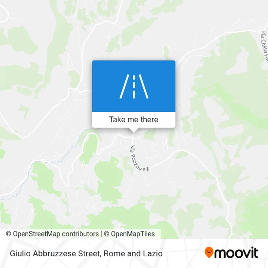 Giulio Abbruzzese Street map