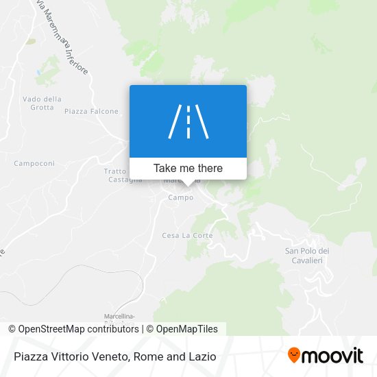 Piazza Vittorio Veneto map