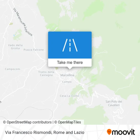 Via Francesco Rismondi map