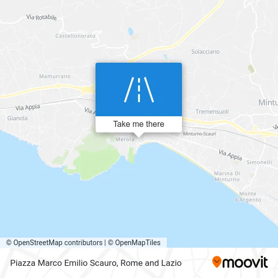 Marco Emilio Scauro Square map