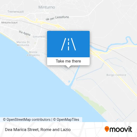 Dea Marica Street map