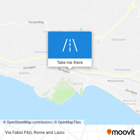 Fabio Filzi Street map