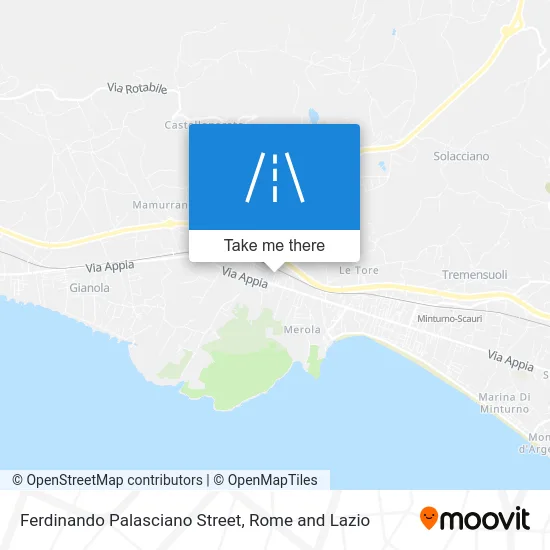 Ferdinando Palasciano Street map