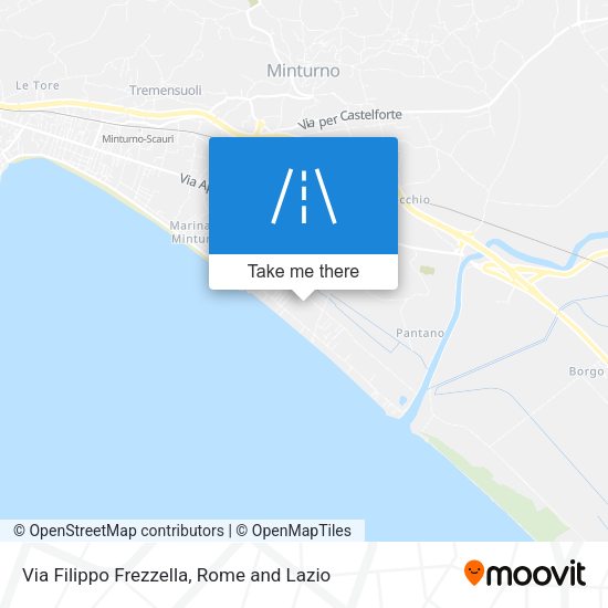 Via Filippo Frezzella map