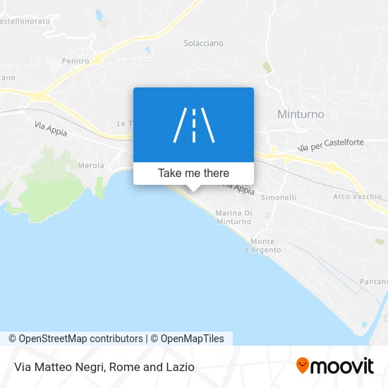 Matteo Negri Street map