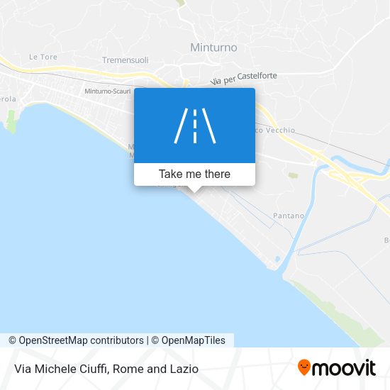 Via Michele Ciuffi map