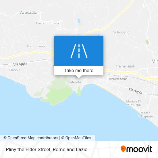 Pliny the Elder Street map