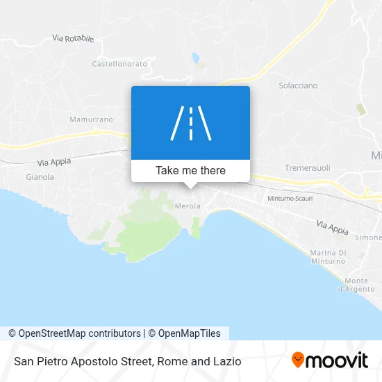 San Pietro Apostolo Street map