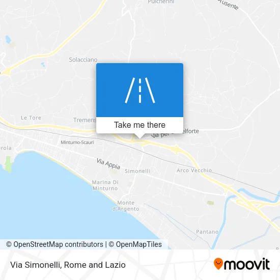 Via Simonelli map