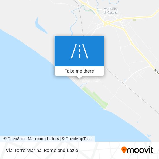 Via Torre Marina map