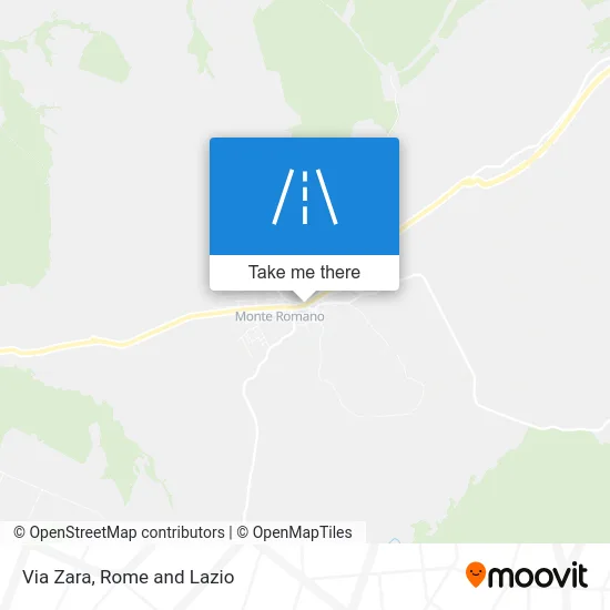 Via Zara map