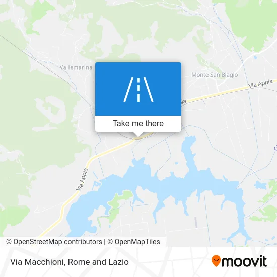 Macchioni Street map