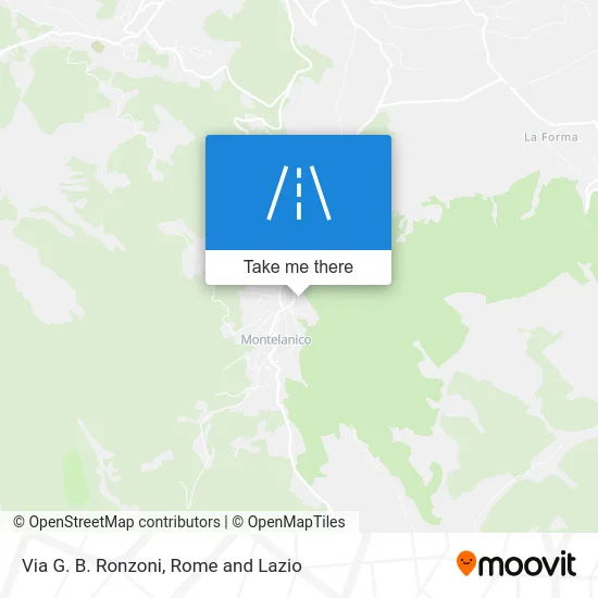 G. B. Ronzoni Street map