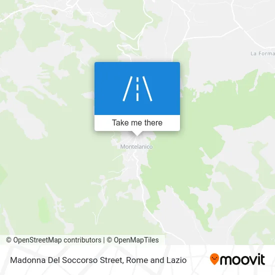 Madonna Del Soccorso Street map