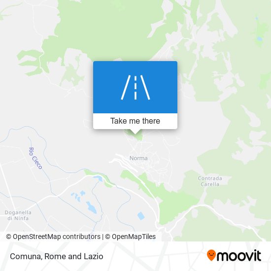 Comuna map