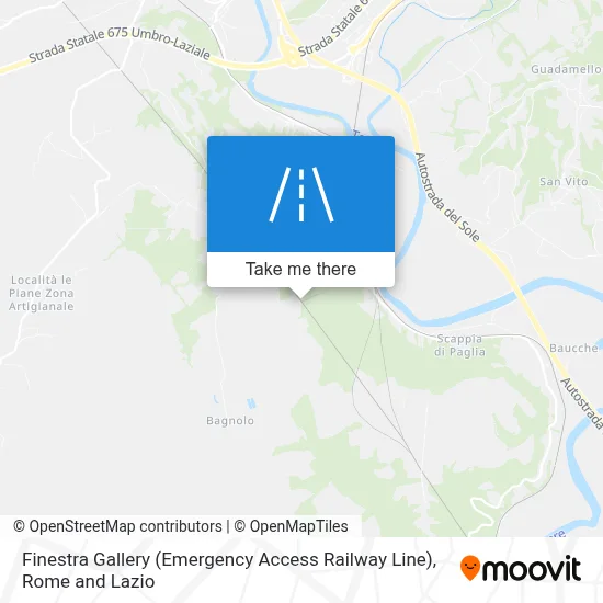 Finestra Gallery (Emergency Access Railway Line) map
