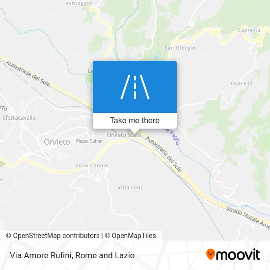 Amore Rufini Street map