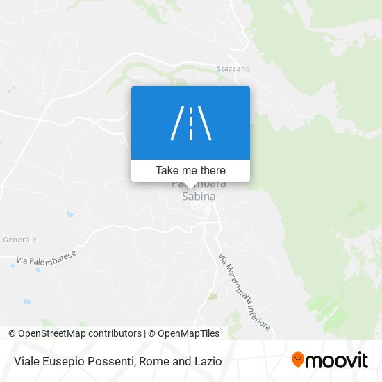 Viale Eusepio Possenti map