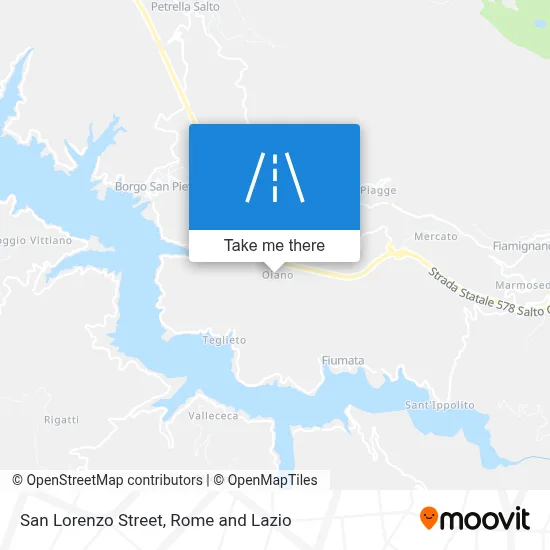 San Lorenzo Street map