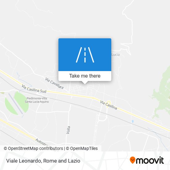 Viale Leonardo map