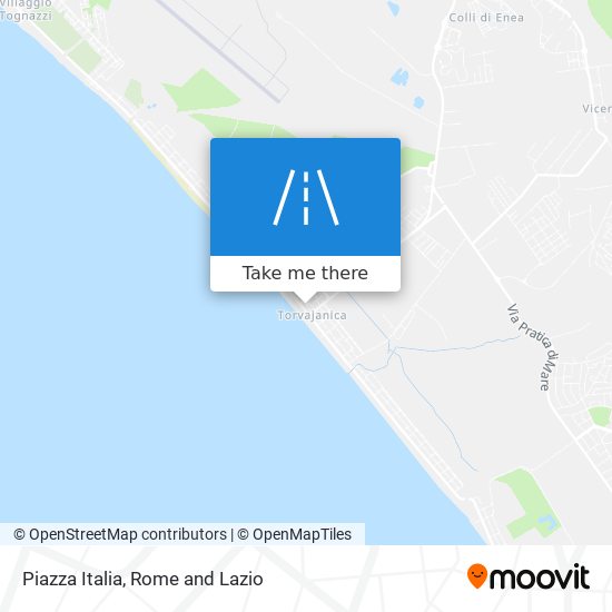 Piazza Italia map