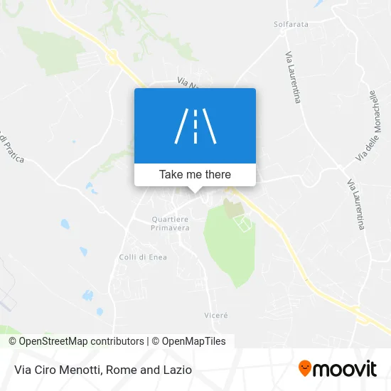 Ciro Menotti Street map