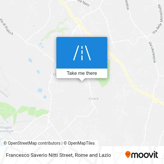 Francesco Saverio Nitti Street map