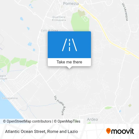 Atlantic Ocean Street map
