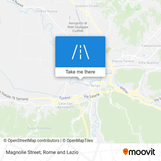 Magnolie Street map