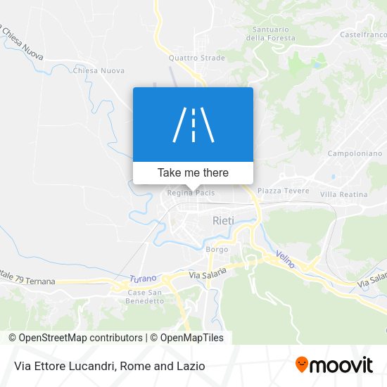 Via Ettore Lucandri map
