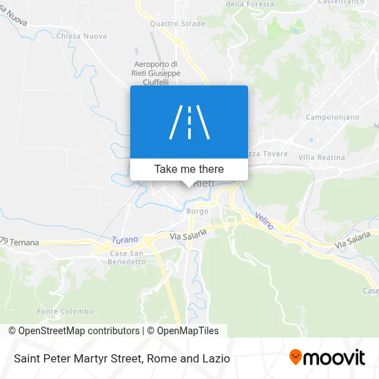 Saint Peter Martyr Street map