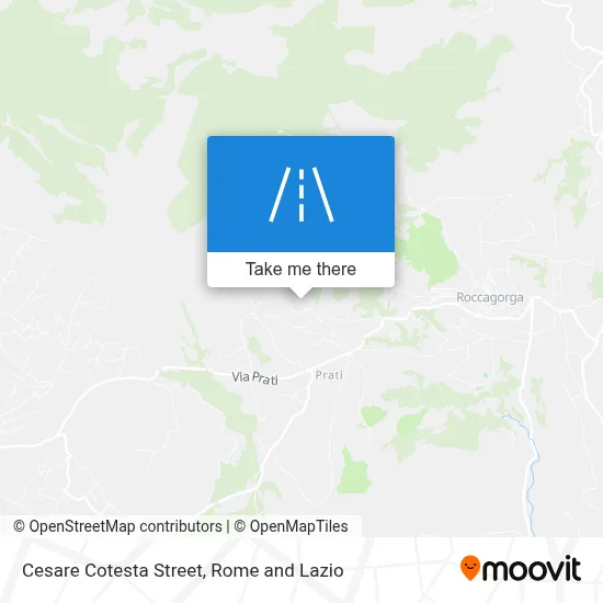 Cesare Cotesta Street map