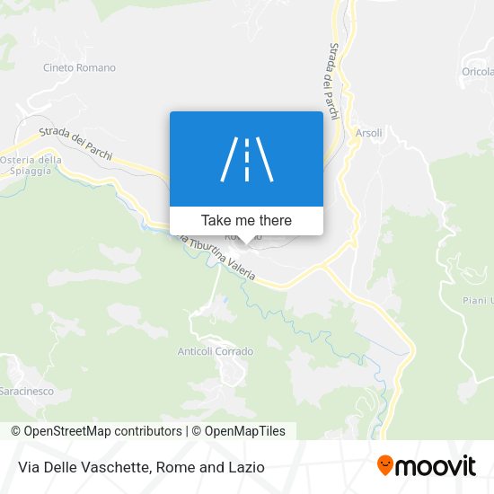 Via Delle Vaschette map