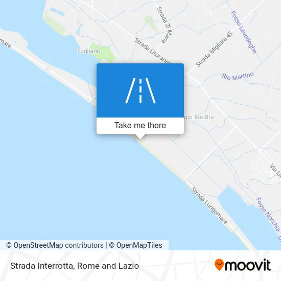 Interrupted Road map