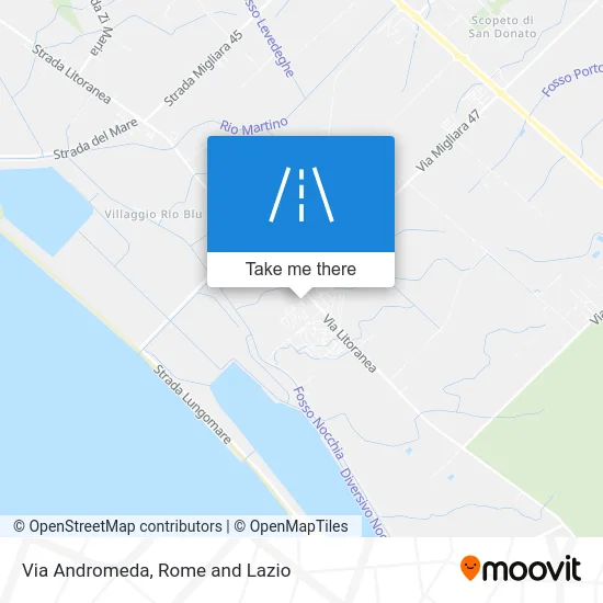 Andromeda Street map