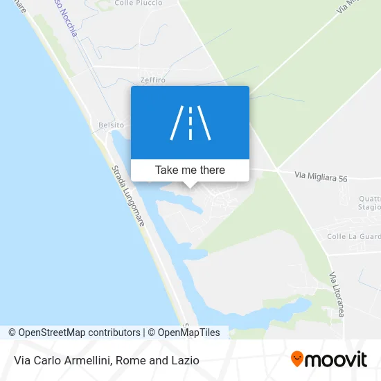 Carlo Armellini Street map